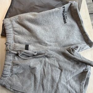 Essentials Fear of God Men’s Athletic Shorts - Heather Gray